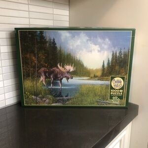 Cobble Hill Moose Lake 1000 piece puzzle